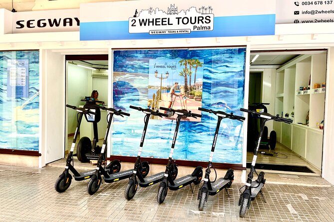 1.5 H Electric Kick-Scooter Tour - Why a scooter works well in Palma
