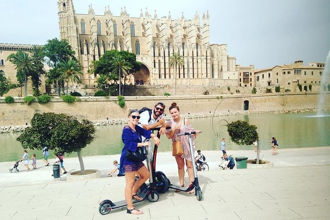 1 Hour Electric Scooter Tour in Palma - Learning the scooter before entering the historic center