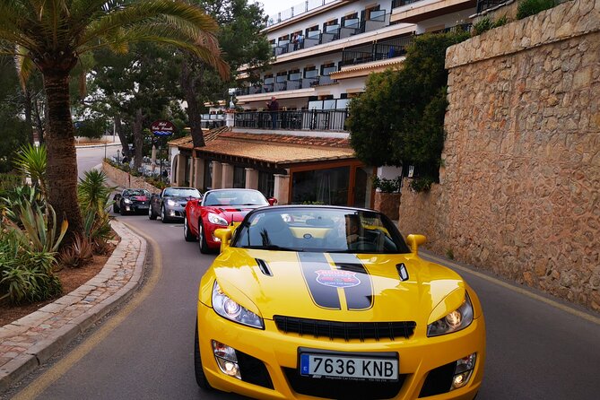 2.5h excursion through Mallorca Driving GT Cabrio Car - Starting in Santa Ponsa with the right paperwork