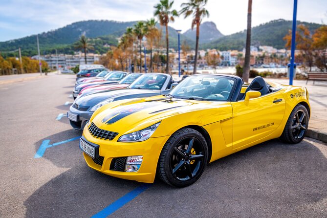 2.5h excursion through Mallorca Driving GT Cabrio Car - Camp de Mar and Cala Fornells complete the coastal loop
