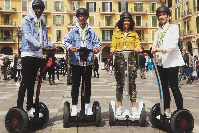 2 Hours Segway Tour in Palma - Learning to ride before the cathedral