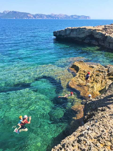 Alcudia: Coasteering Cliff Jumping - Nearly three hours along the La Victòria coast