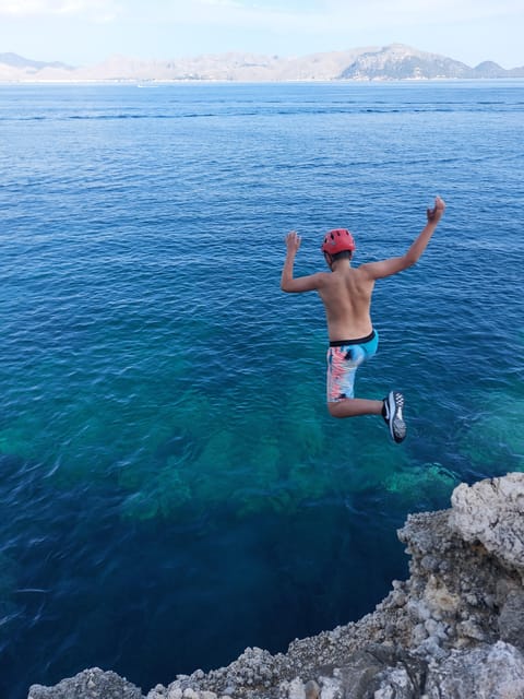 Alcudia: Coasteering Cliff Jumping - Who will enjoy this most?