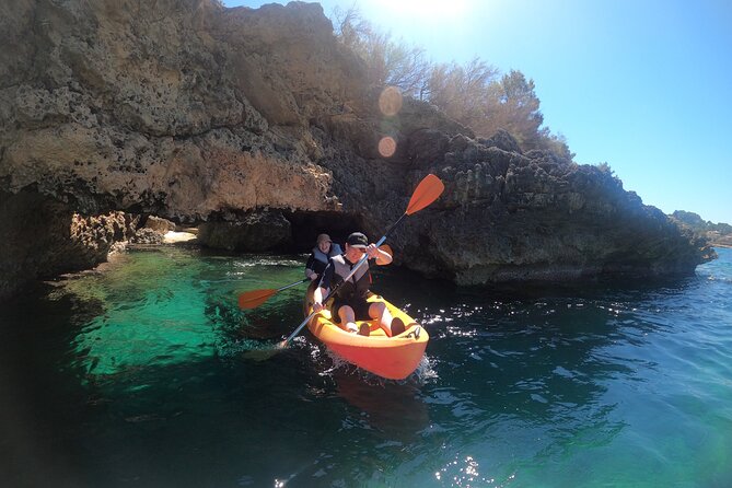 Alcudia: Guided Sea Kayaking & snorkelling Tour (day & sunset) - The cave swim is the main event