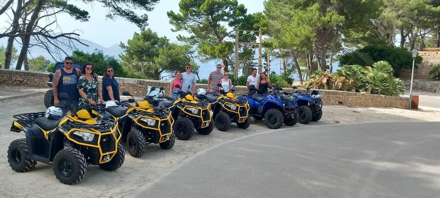 Alcudia: Quad Sightseeing Tour with Viewpoints - Returning through Es Barcares and old Alcudia