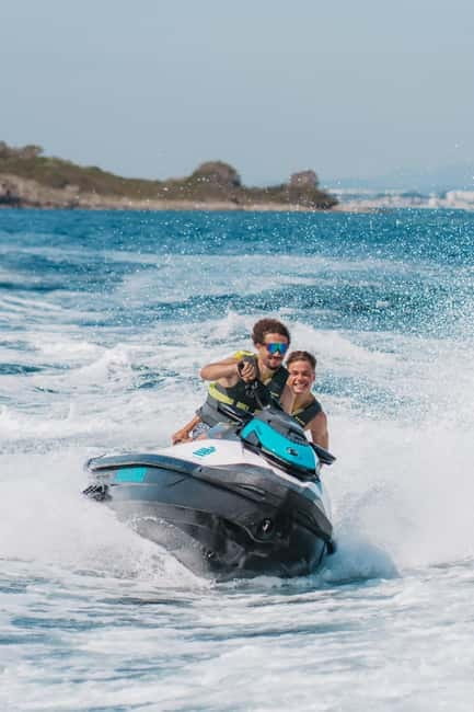 Andratx: Cala en Basset Beach and Caves Jet Ski Tour - Port d’Andratx from the water