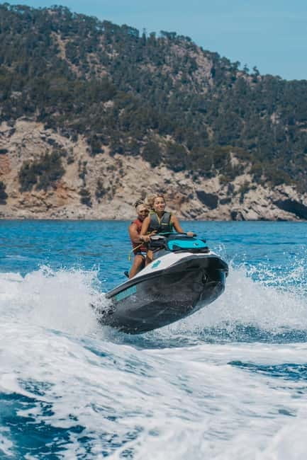 Andratx: Cala en Basset Beach and Caves Jet Ski Tour - Cala en Basset and its clear water