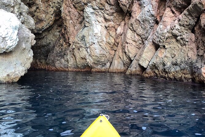 Breathtaking guided Kayak tour from Sant Elm the bay of Cala en Tió - How much value do you get for $71.08?