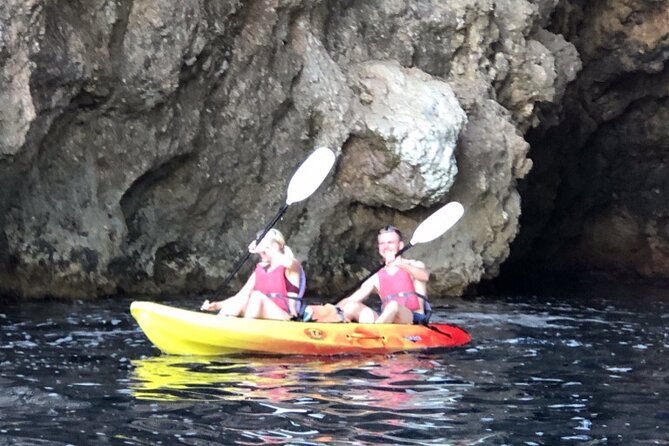 Breathtaking guided Kayak tour from Sant Elm the bay of Cala en Tió - Who will enjoy this outing most?