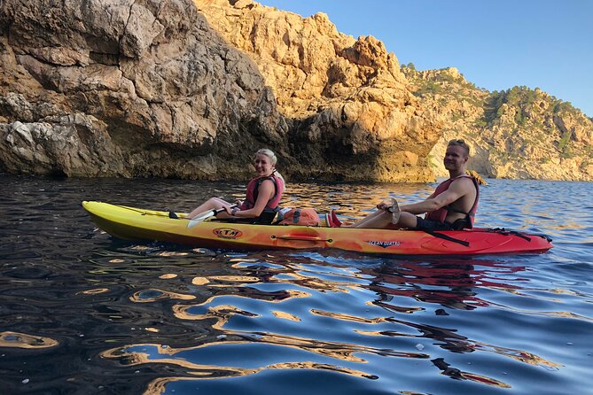 Breathtaking guided Kayak tour from Sant Elm the bay of Cala en Tió - The return paddle to Sant Elm