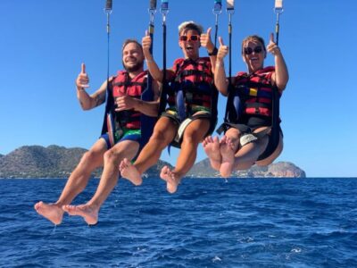 Cala Bona: Parasailing Experience