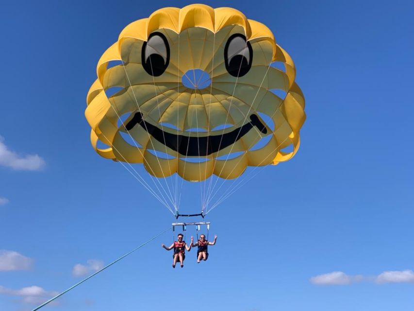 Cala Bona: Parasailing Experience - Flying solo, as a pair, or as a group of three