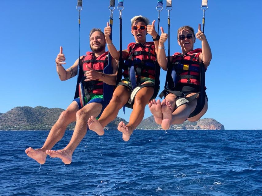 Cala Bona: Parasailing Experience - What the first few minutes feel like