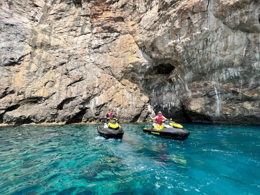Cala Millor: Jetski Tour of Sea Lion Cave or Caves of Artà - From Cala Bona to the open water