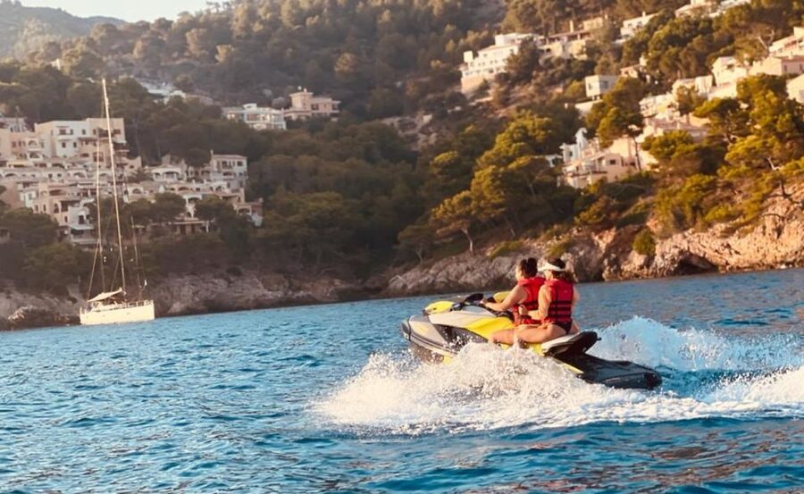 Cala Millor: Jetski Tour of Sea Lion Cave or Caves of Artà - Riding toward the Caves of Artà