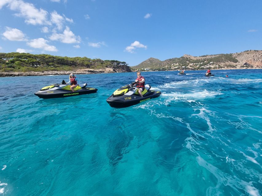Cala Millor: Jetski Tour of Sea Lion Cave or Caves of Artà - The Cala Millor Bay option for families