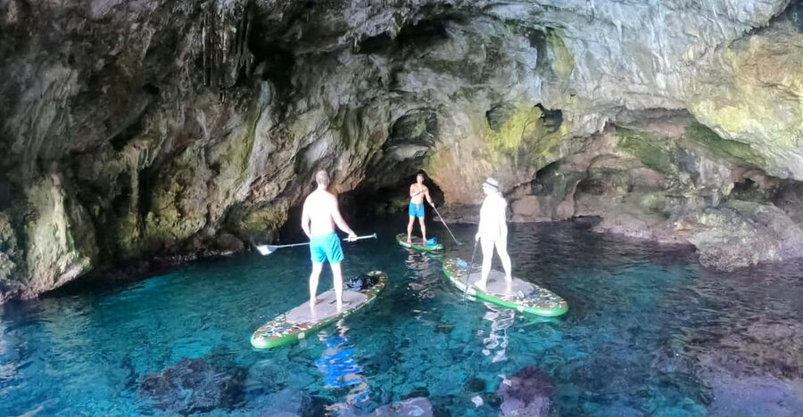 Cala Ratjada: SUP SAFARI TOUR 2H - Paddling toward caves and cliffs