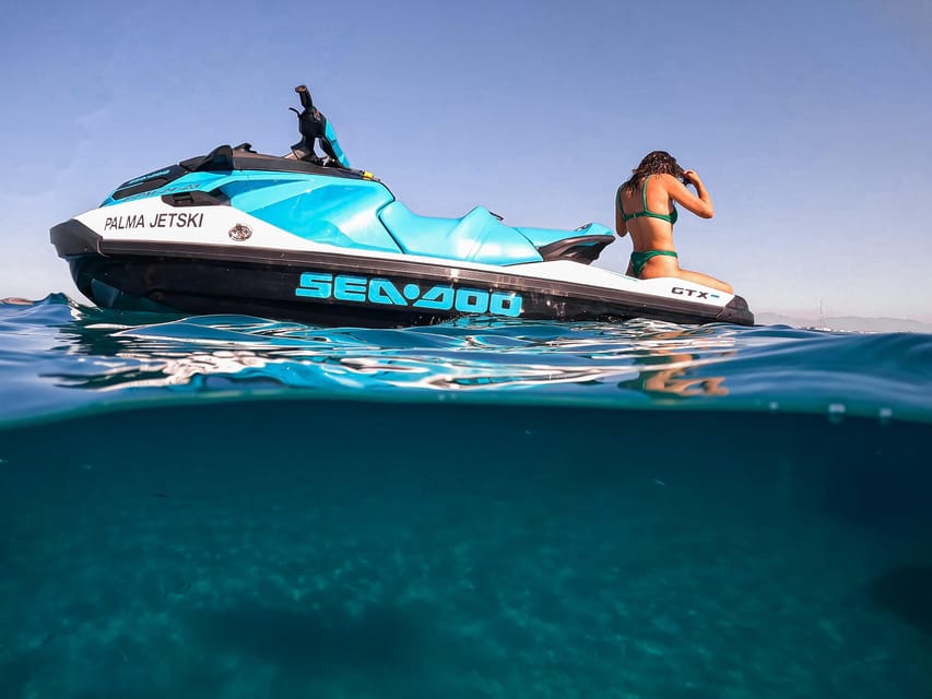 Calanova: Individual Jet Ski excursion with guide - One person or two on the jet ski