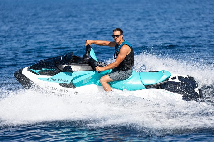 Calanova: Individual Jet Ski excursion with guide - What the one-hour route is really like