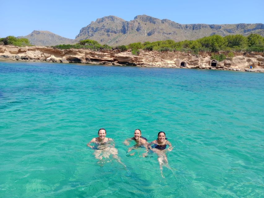 Can Picafort or Alcudia: FORMENTOR BEACH - Setting out from Can Picafort Marina