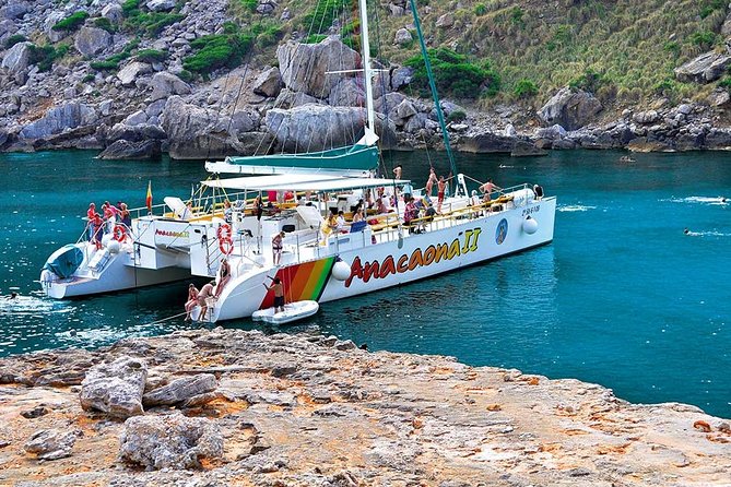Catamaran Cruise from Port d'Alcudia with Lunch and Swim Stop - Space, shade, music, and the crowd factor