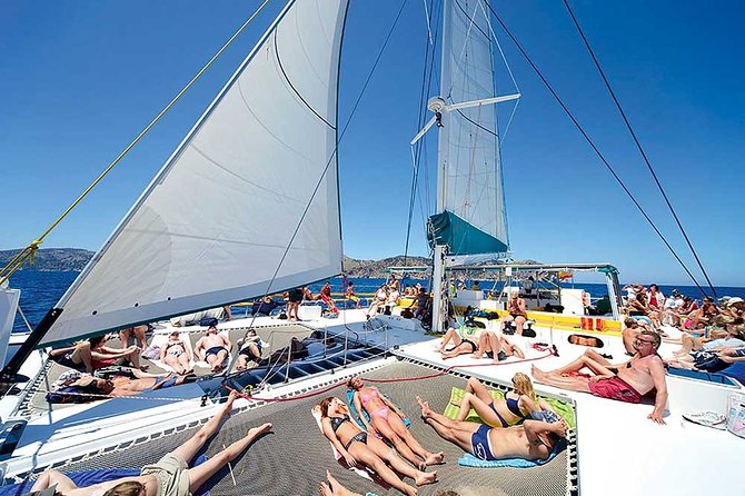 Catamaran Cruise from Port d'Alcudia with Lunch and Swim Stop - Coll Baix: a short first swim stop