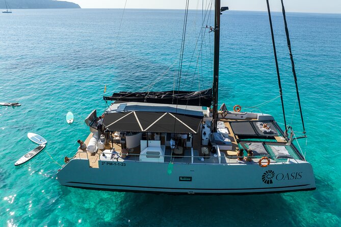 Catamaran Sailing in Palma Mallorca includes Aperitif and BBQ - A new catamaran with room to spread out