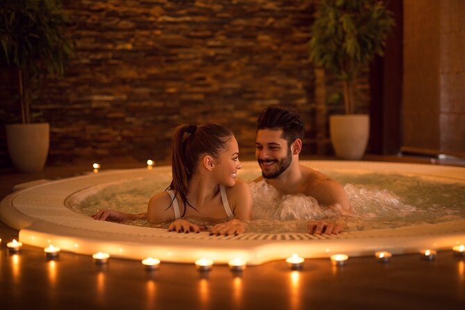 Couples massage with private jacuzzi, cup of cava and SPA entry at Eurotel - The Private Jacuzzi and Cava Finish