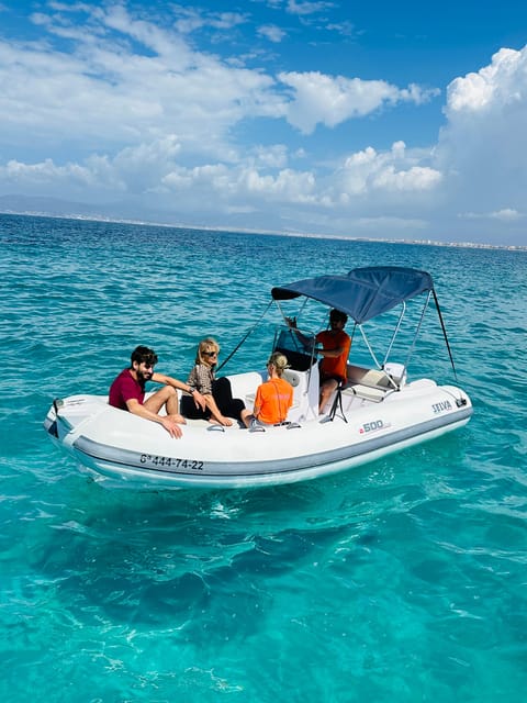 El Arenal: Private Mallorca Boat Rental (No License Needed) - What the boat gives you