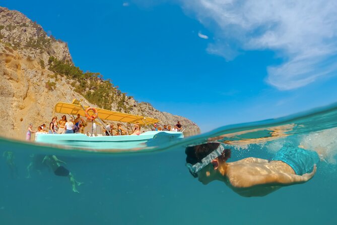 Enjoy crystal clear waters for 2 hours - Key points at a glance