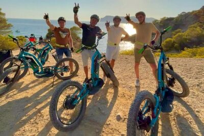Extreme e-scooter off-road excursions
