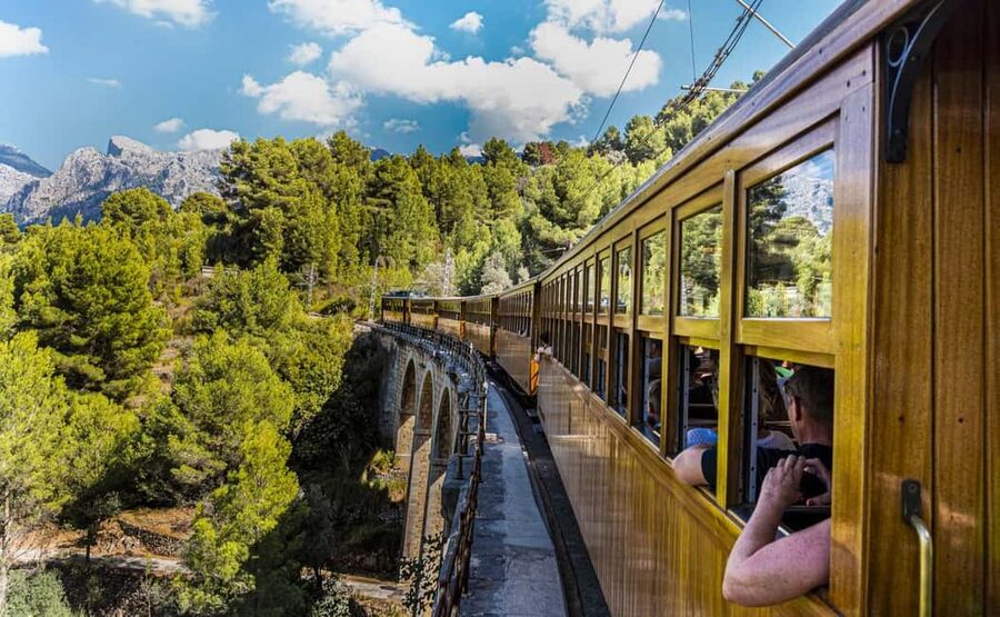From Alcúdia: Soller Train and Tram Half Day Tour - What the $63 price includes