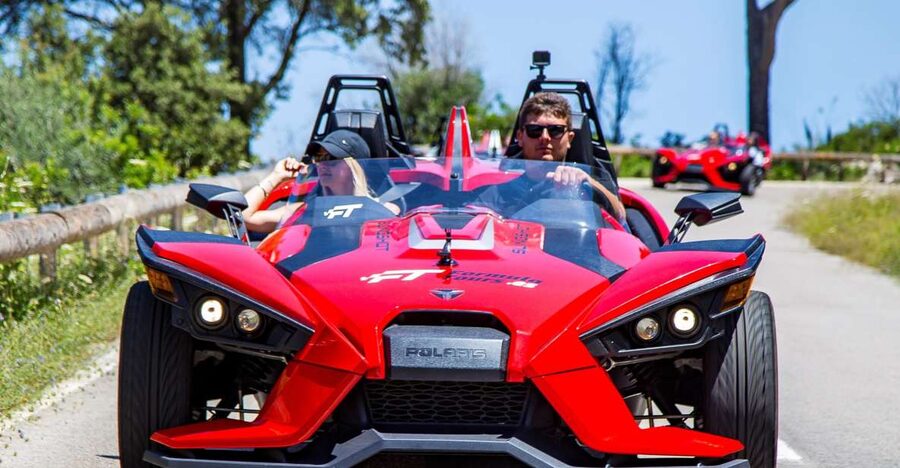 From Andratx: Formula Sunset Driving Tour - A two-hour road trip with real driving