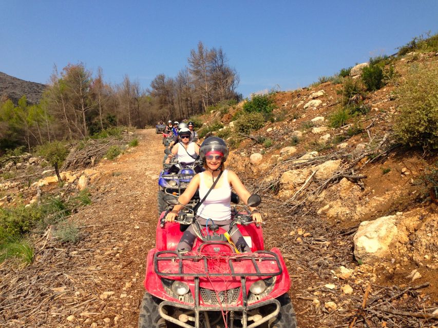 From Andratx: San Telmo Quad Bike Tour - What the Off-Road Sections Feel Like