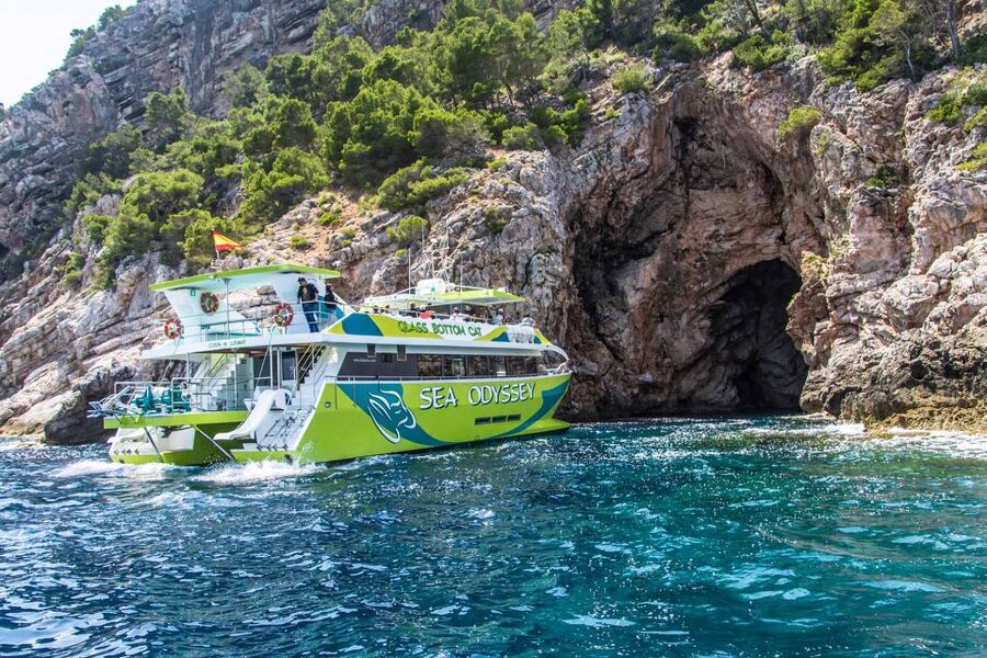 From Cala Millor: East Coast Glass-Bottom Boat Trip - The 2-hour options, Cala Ratjada or the lighthouse
