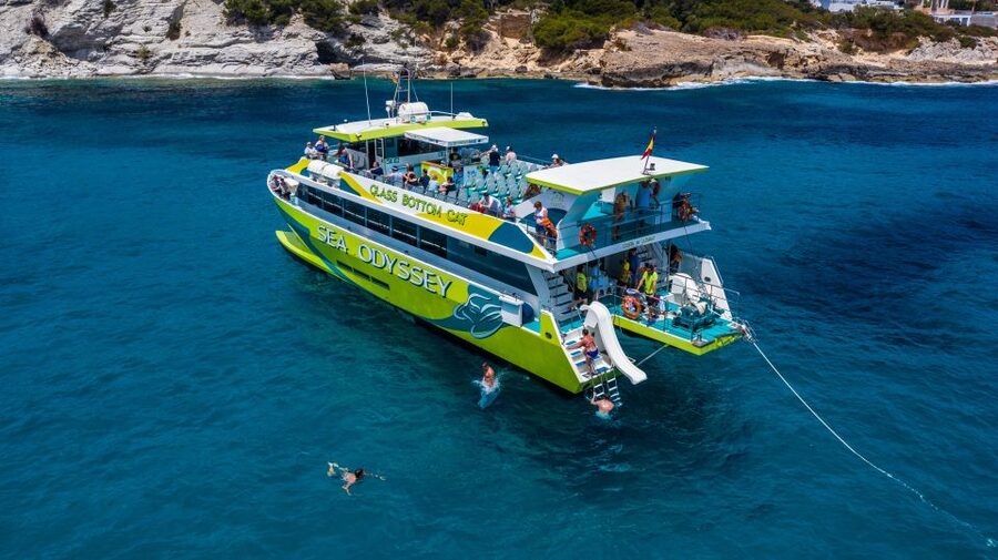 From Cala Ratjada: East Coast Glass-Bottom Boat Trip - Seeing Mallorca from the rail and the glass floor