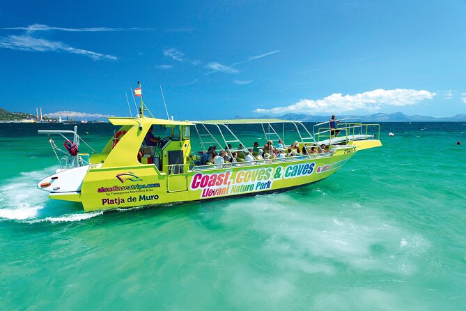 Half Day Boat Trip in the Bay of Alcudia - Swimming inside a sea cave