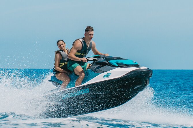Jet Ski Tour around Alcanda Island - Racing toward Aucanada Beach and Island