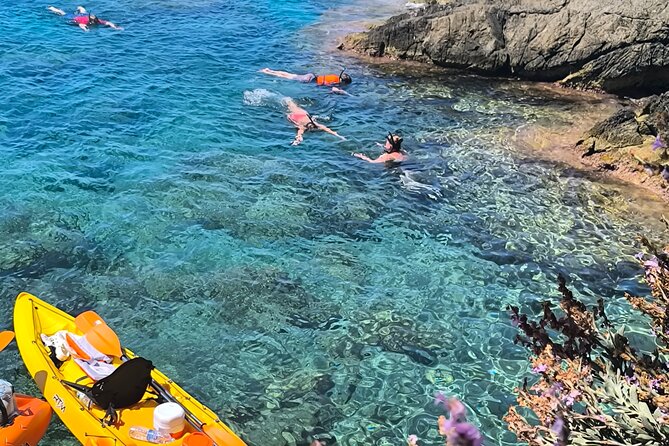 Kayak Tour with Caves, Snorkeling and Picnic (+ Cliff Jump) - Paddling into Mallorca’s coastal caves
