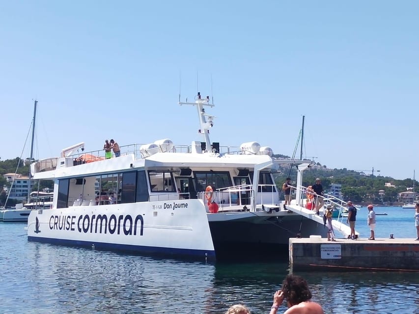 Mallorca: 2-Hour Coastline & Malgrat Islands Catamaran Tour - The 20-minute swim stop