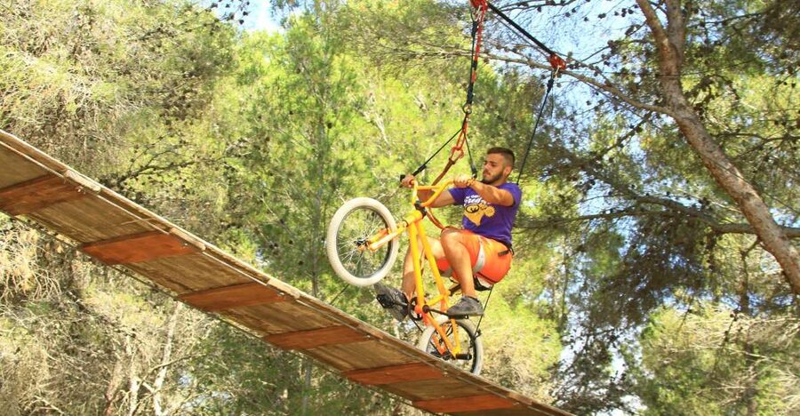 Mallorca: Adrenaline Tree Top Adventure Entry Ticket - Four park courses, but check what your ticket covers