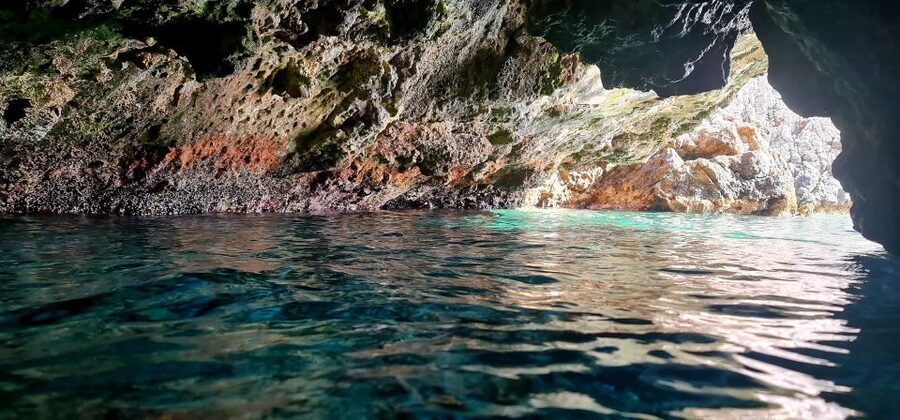 Mallorca Alcudia: Jack Sparrow Cave Jet Ski Tour - Snorkelling beside Aucanada