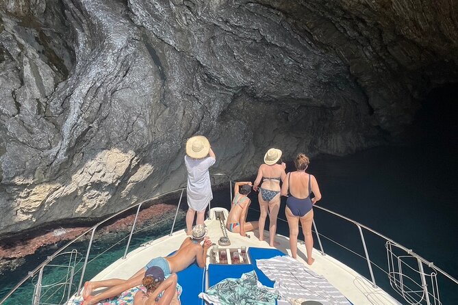 Mallorca Beach & Caves 4hr Boat Trip Drinks, Tapas, SUP & Snorkel - Coll Baix gives the trip its strongest swimming stop