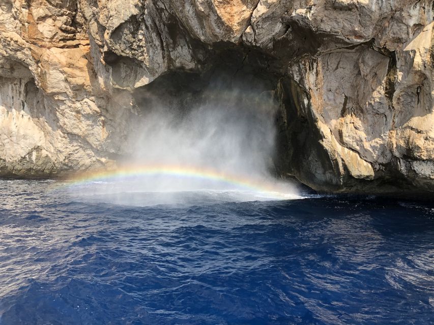 Mallorca : Blue Cave Boat Tour with Snorkeling - Reaching the Blue Cave from Port de Pollença