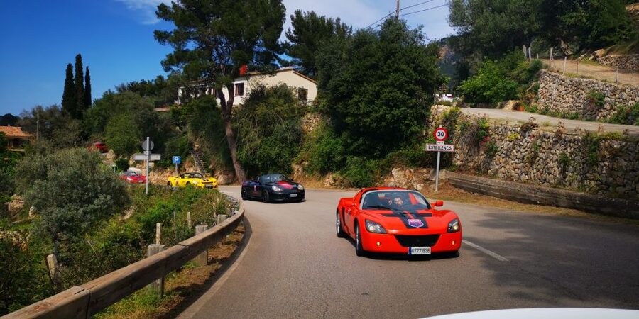Mallorca: Cabrio Sports Car Tour - Andratx, Camp de Mar, and Cala Fornells