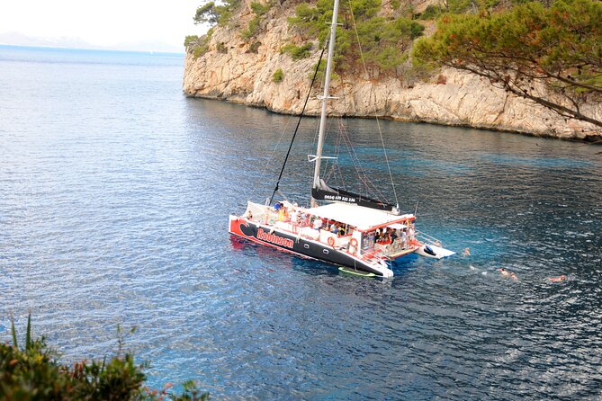 Mallorca Catamaran Tour in the Bay of Pollensa - Formentor Beach gives the day its main pause
