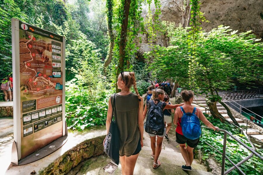 Mallorca: Caves of Drach Day Trip & Optional Caves of Hams - Entering the Caves of Drach
