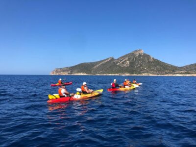 Explore the Island Dragonera with the kayak