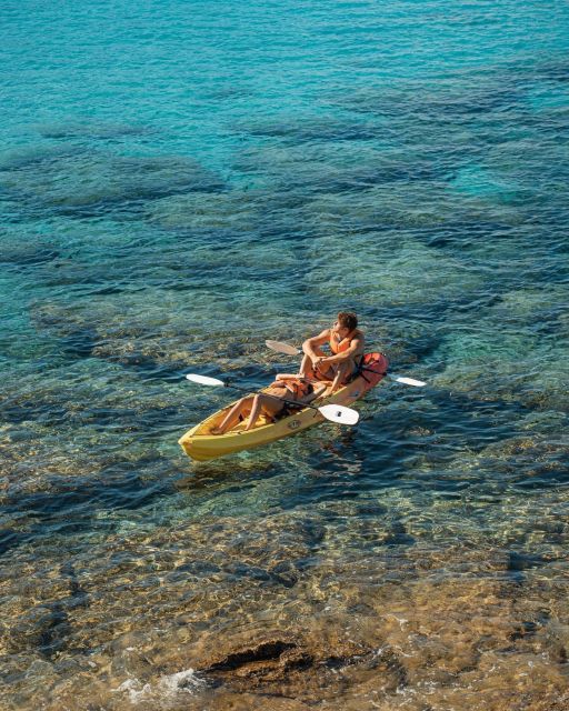 Mallorca: Explore the Island Dragonera with the kayak - Snorkeling and swimming in the natural harbor