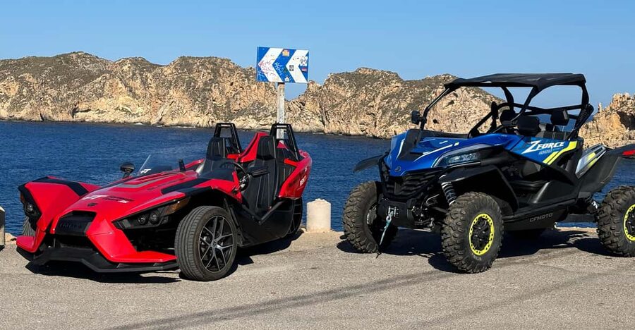Mallorca: Formula Car and Buggy combo tour - Starting in Calvia with a proper vehicle briefing